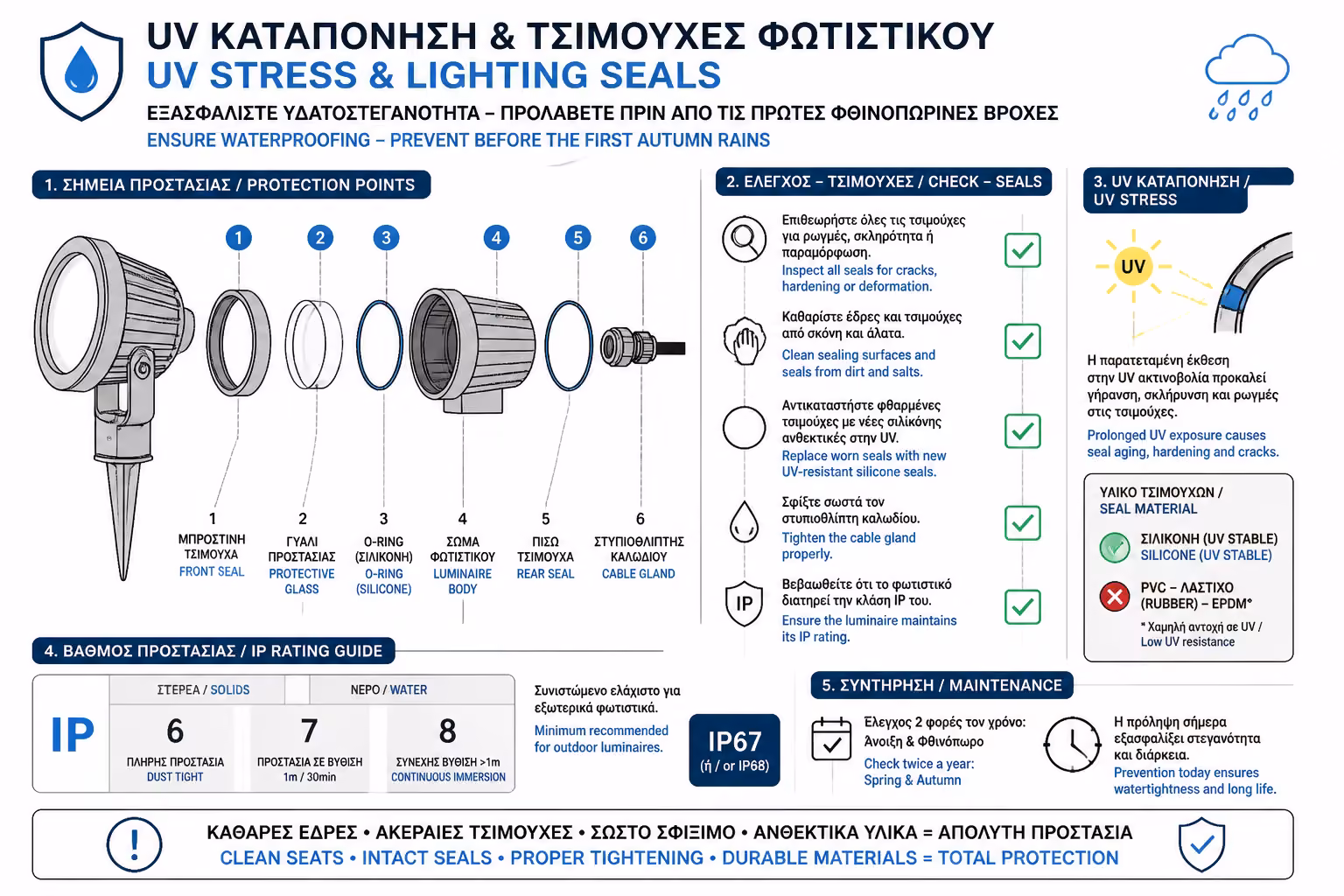 Εικονογράφηση για 1. Η "Καταστροφή" του Καλοκαιριού (UV Ακτινοβολία και Τσιμούχες)