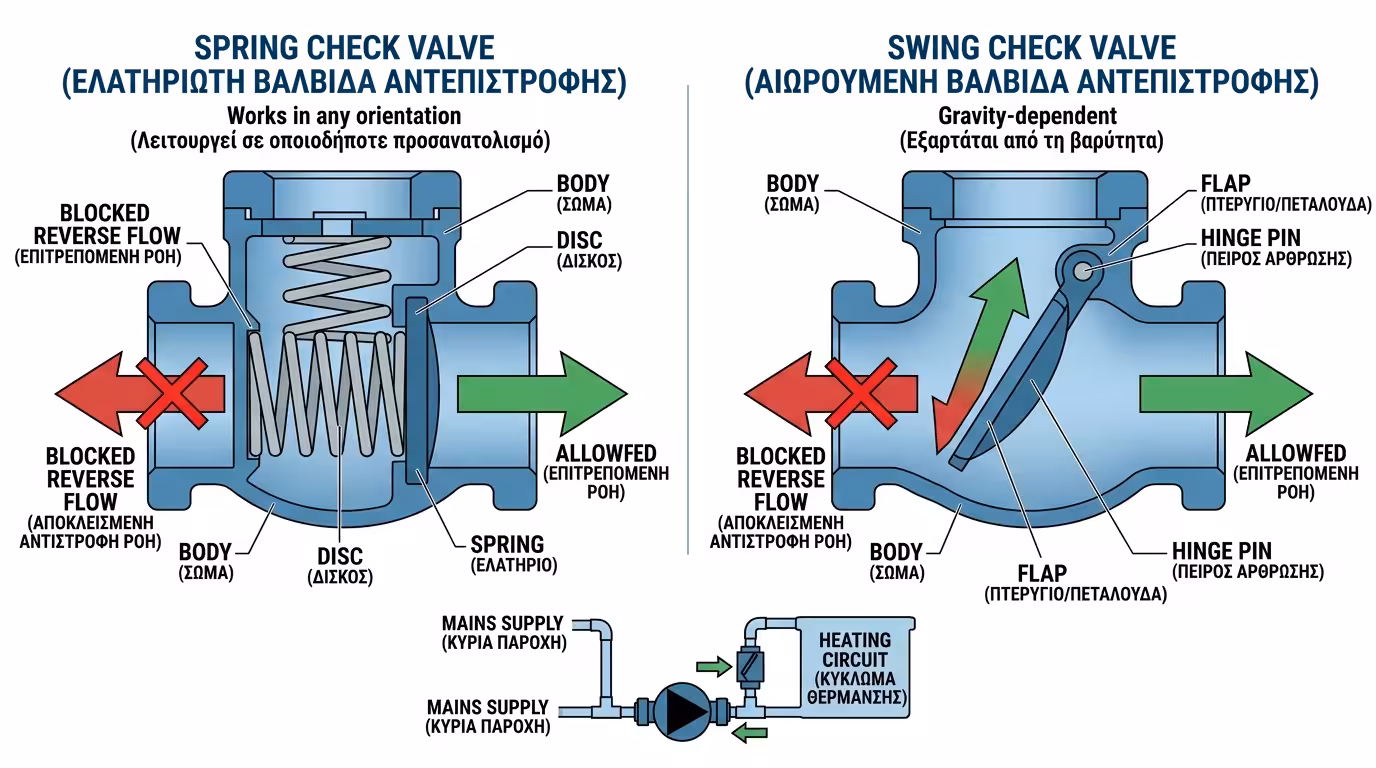 Βαλβίδα ασφαλείας 3 bar - ανοίγει και απελευθερώνει νερό σε υπερπίεση