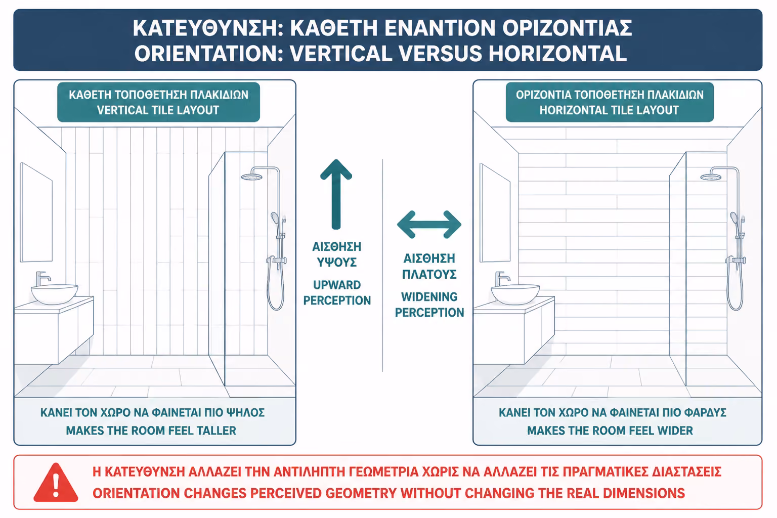 Εικονογράφηση για 6. Κάθετη τοποθέτηση: πώς δίνει ύψος στον χώρο