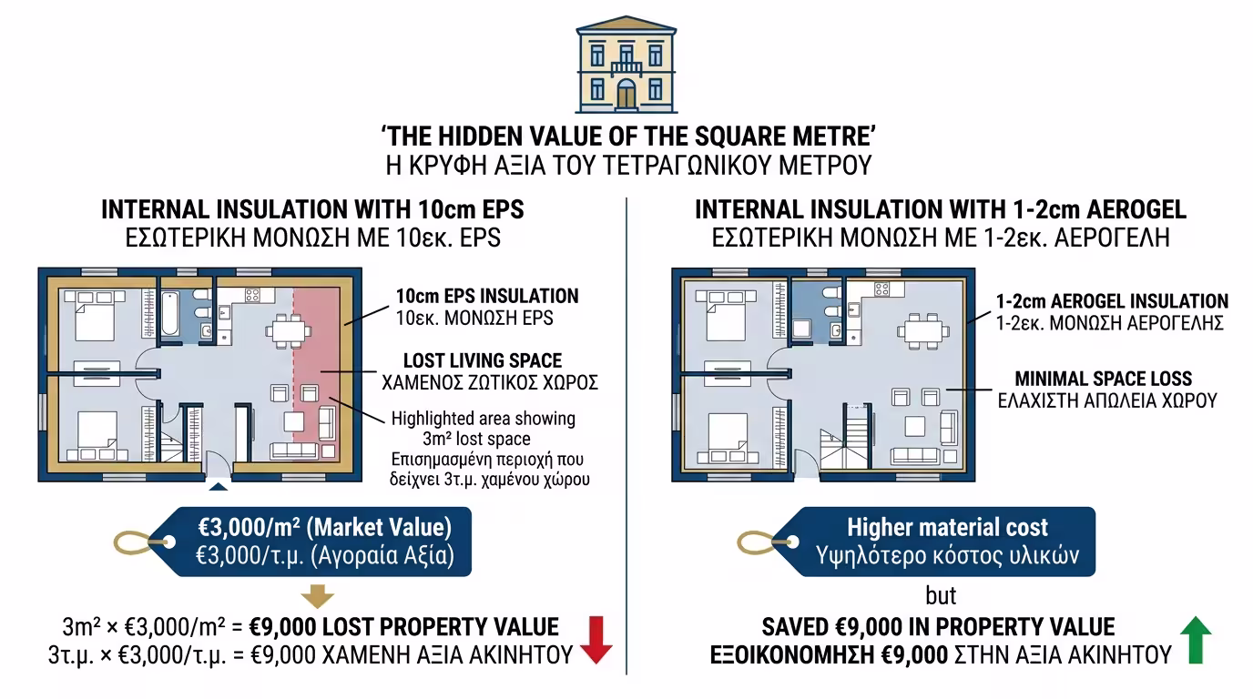 VIP και Αεροτζέλ - η κρυφή αξία του χώρου στα ακριβά ακίνητα