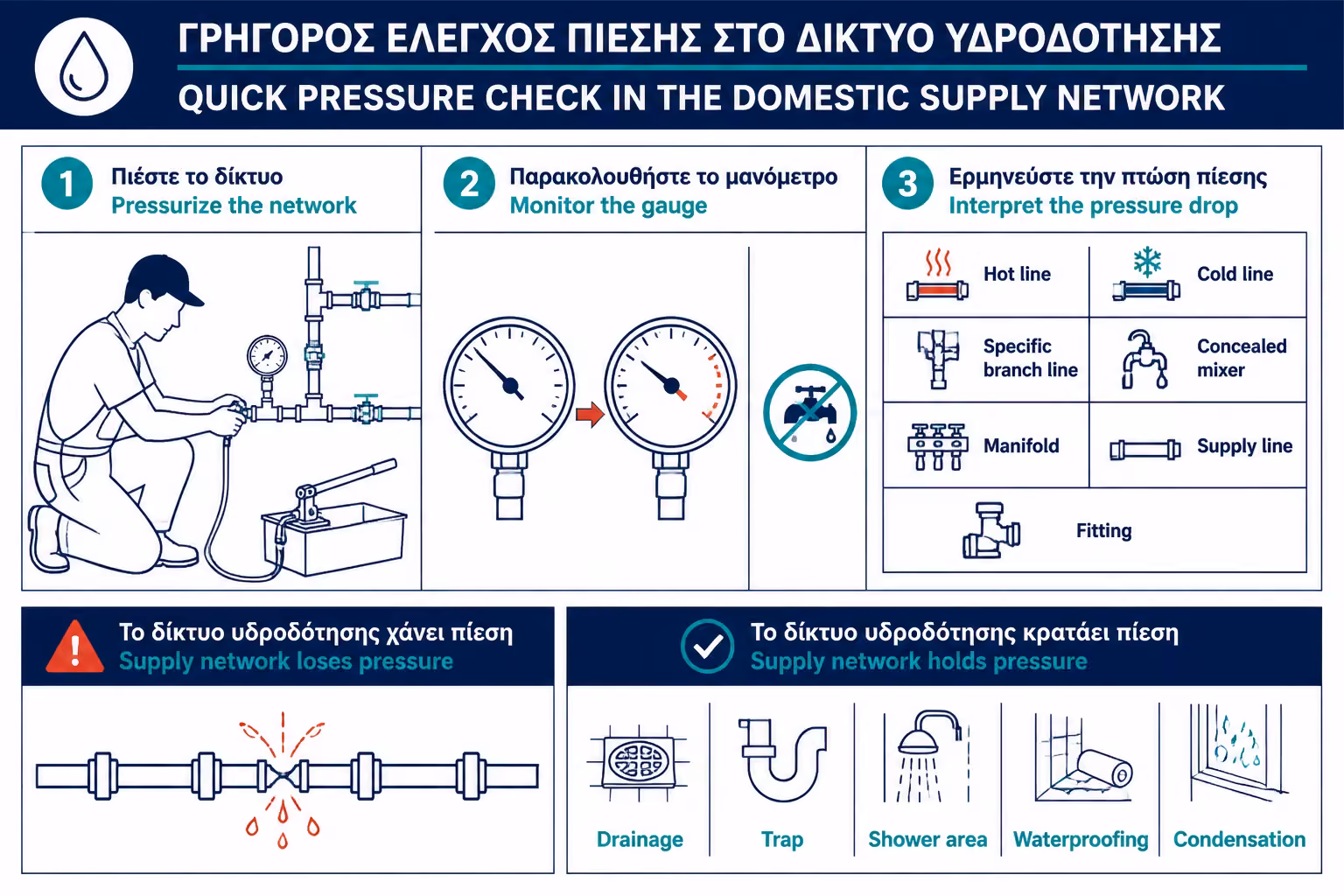 Εικονογράφηση για 5. Δοκιμή Πίεσης στο Δίκτυο