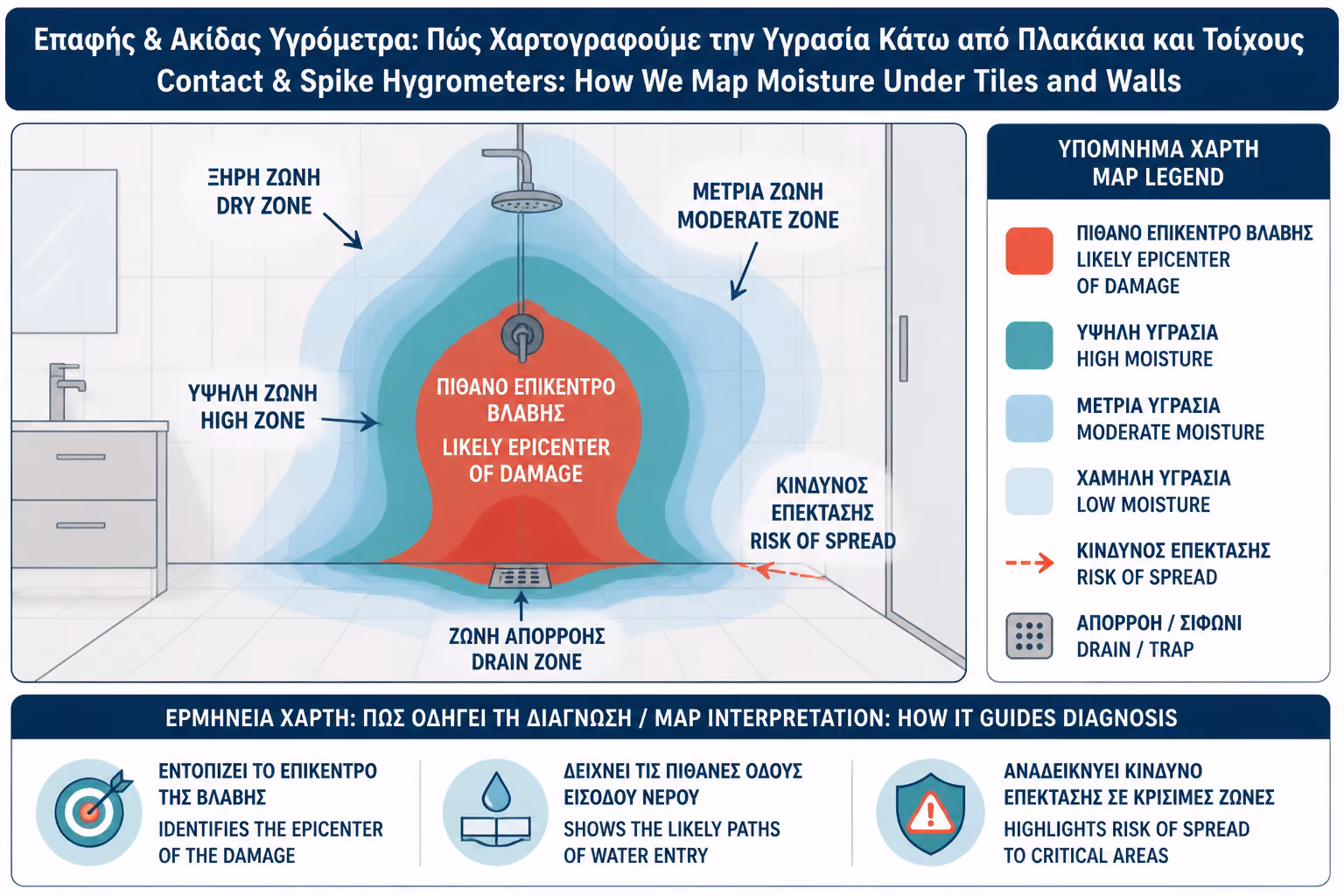 Εικονογράφηση για 7. Εντοπισμός του “επίκεντρου” της ζημιάς