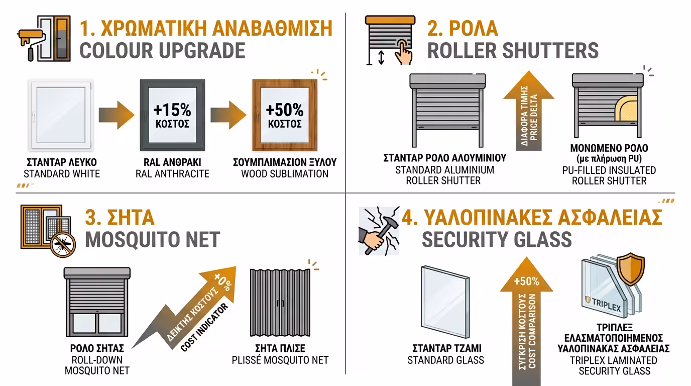 Ζητήστε αναλυτική, γραπτή προσφορά - όχι τιμή ανά μέτρο