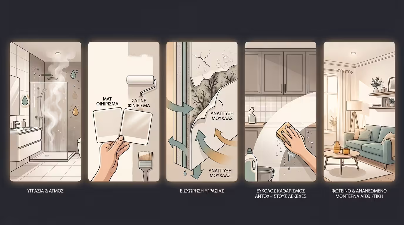 Εσωτερική βαφή και ανακαίνιση κατοικίας